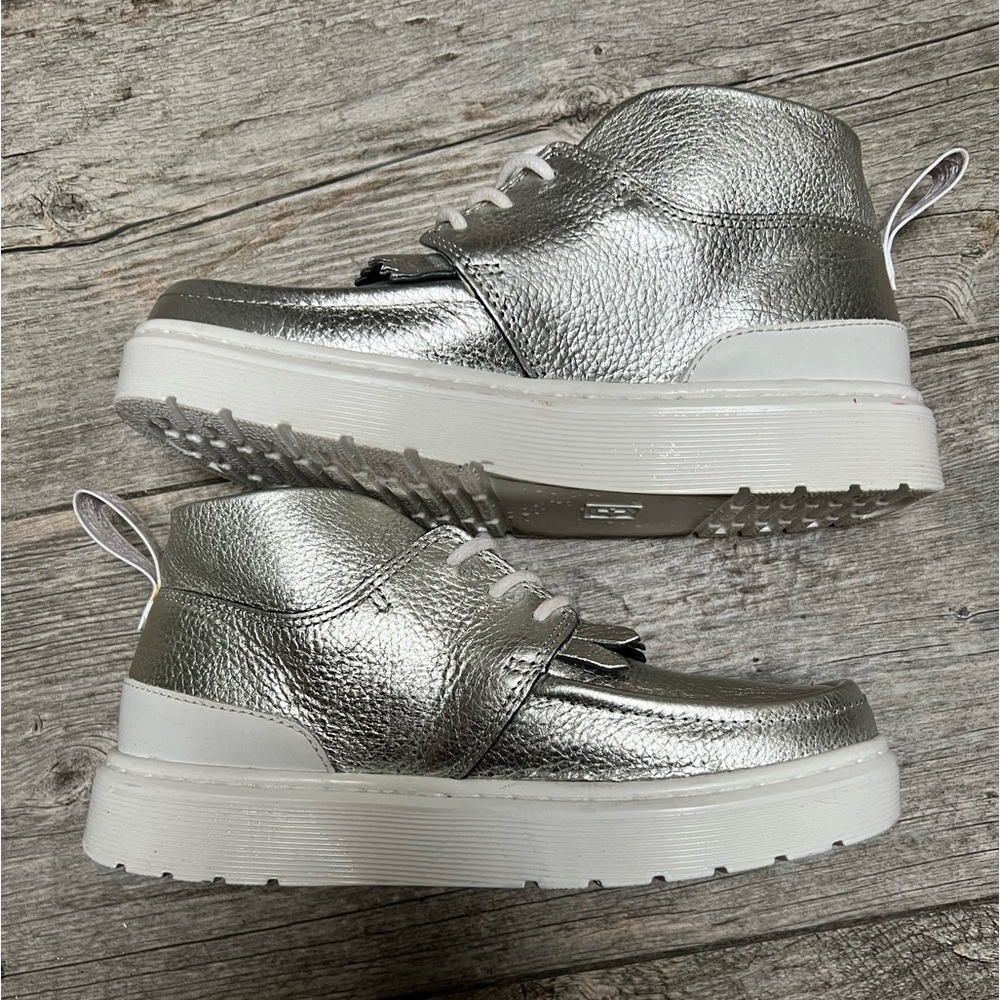 Doc Martens | RARE silver metallic platform chukka - Picture 7 of 10